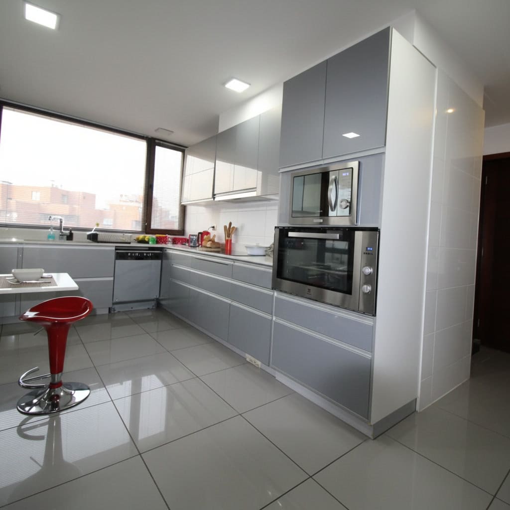 COCINA 1 Departamento en el corazón de El Golf, Las Condes
