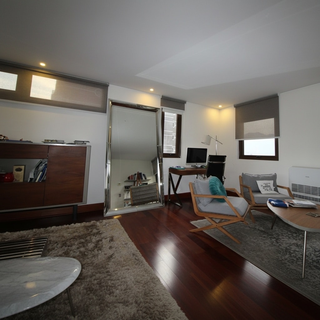 DORMITORIO PRINCIPAL 1 Departamento en el corazón de El Golf, Las Condes