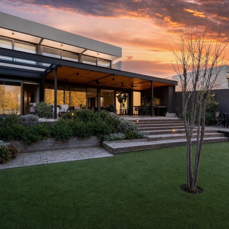 Moderna, elegante y segura: una casa excepcional para disfrutar en Lo Barnechea.