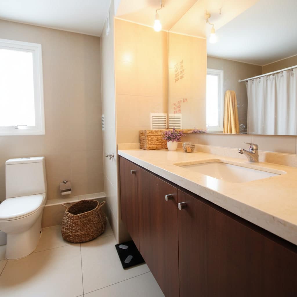 gemini-2.5-flash-image_ultra_realistic_real_estate_bathroom_enhancement_increase_natural_brightness_sof-1 Departamento en el corazón de El Golf, Las Condes