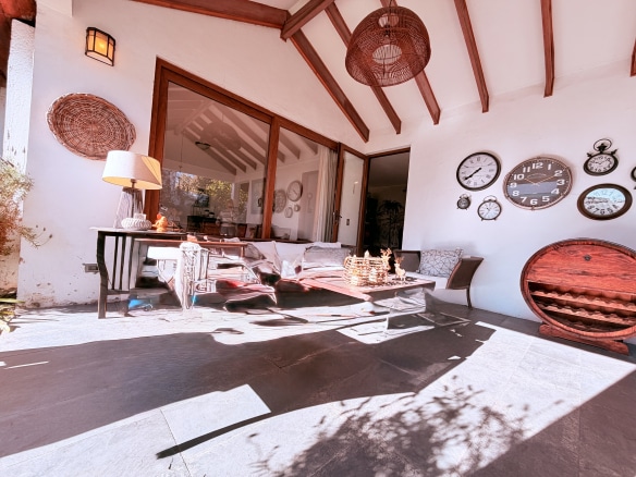 Casa Medidterránea en condominio, La Reina alto