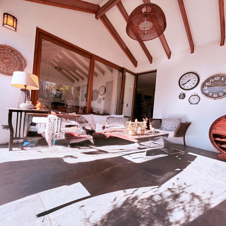 Casa Medidterránea en condominio, La Reina alto