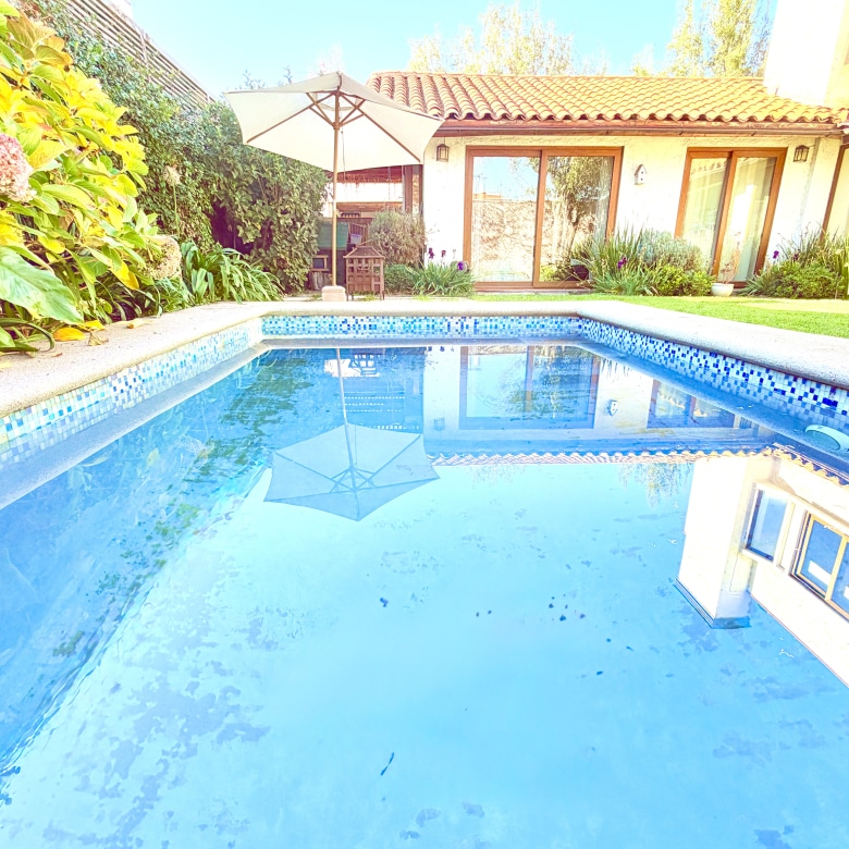Casa Medidterránea en condominio, La Reina alto
