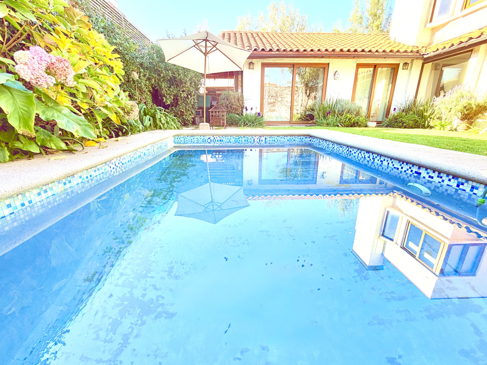 Casa Medidterránea en condominio, La Reina alto