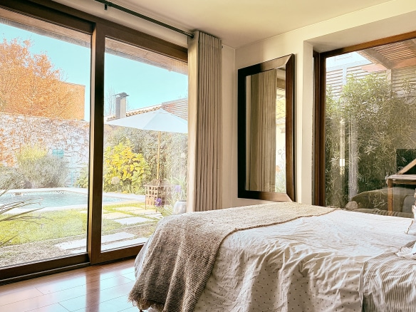 Casa Medidterránea en condominio, La Reina alto