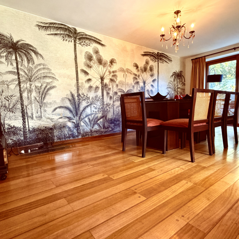 Casa Medidterránea en condominio, La Reina alto