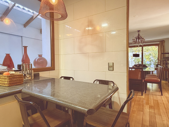 Casa Medidterránea en condominio, La Reina alto
